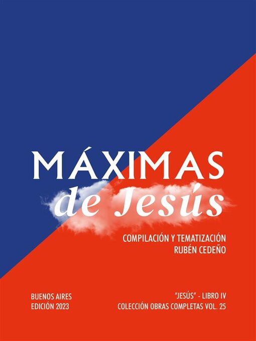 Title details for Máximas de Jesús by Rubén Cedeño - Wait list